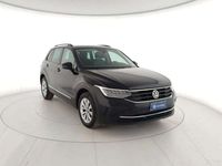 Usata VW Tiguan Life 122 CV (89 kW) 2021 Nero SUV