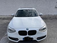 Usata BMW 118 Sport Line 194 CV (142 kW) 2015 Bianco Utilitaria