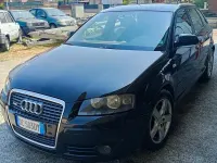 Usata Audi A3 Sportback Ambition 140 CV (102 kW) 2006 Nero Utilitaria