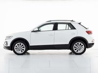 Usata VW T-Roc Life 110 CV (80 kW) 2022 Bianco SUV