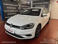 Usado VW Golf VII Highline 125 CV (91 kW) 2018 Blanco Berlina