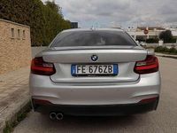 Usata BMW 220 M Sport 190 CV (139 kW) 2016 Argento Coupé