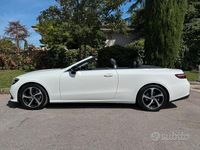 Usata Mercedes E220 Business 197 CV (144 kW) 2020 Bianco Cabrio