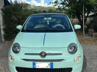 Usata Fiat 500C 69 CV (50 kW) 2019 Bluazzurro Cabrio