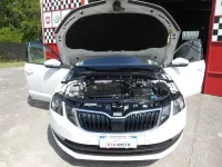 Begagnad Skoda Octavia G-TEC Executive 131 HK (96 kW) 2019 Vit Kombi
