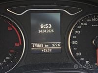 Usata Audi A3 Ambition 110 CV (80 kW) 2016 Grigio Berlina