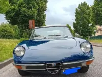 Usata Alfa Romeo Spider 1970 Blu Cabrio