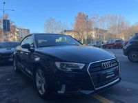 Usata Audi A3 Cabriolet Sport 150 CV (110 kW) 2018 Nero Cabrio