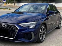 Usata Audi A3 Attraction 110 CV (80 kW) 2023 Blu/azzurro Berlina