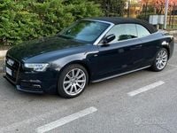 Usata Audi A5 Cabriolet 211 CV (155 kW) 2013 Blu Cabrio
