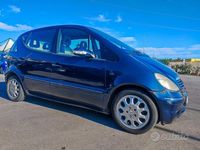 Usata Mercedes A170 Elegance 95 CV (69 kW) 2003 Blu Monovolume