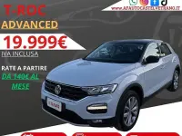 Usata VW T-Roc Advance 150 CV (110 kW) 2019 Bianco SUV