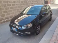 Usata VW Polo Comfortline 75 CV (55 kW) 2015 Nero Berlina