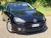 Usata VW Golf VI Comfortline 102 CV (75 kW) 2009 Nero Utilitaria