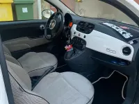 Usata Fiat 500 75 CV (55 kW) 2009 Bianco Cabrio