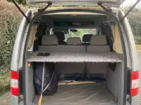 Usata VW Caddy Life 105 CV (77 kW) 2010 Grigio Monovolume