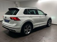 Usata VW Tiguan R-line 150 CV (110 kW) 2022 Bianco SUV