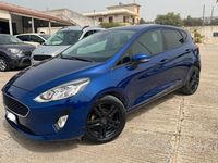 Usata Ford Fiesta Titanium 85 CV (62 kW) 2017 Blu Berlina