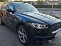 Usata Jaguar F-Pace Portfolio 180 CV (132 kW) 2017 Nero SUV