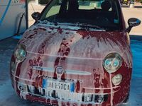 Usata Fiat 500 Pop 69 CV (50 kW) 2009 Rosso Cabrio