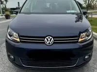 Usata VW Touran 102 CV (75 kW) 2014 Blu Monovolume