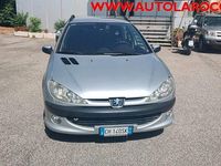 Usata Peugeot 206 109 CV (80 kW) 2003 Argento metallizzato Station wagon