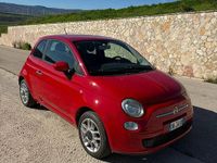 Usata Fiat 500 69 CV (50 kW) 2009 Rosso Cabrio