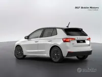 Nuova Skoda Fabia 116 CV (85 kW) 2026 Bianco luna metallizzato nero Utilitaria
