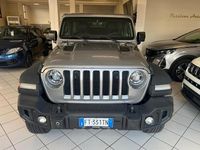 Usata Jeep Wrangler Unlimited Sahara 271 CV (199 kW) 2019 Argento SUV