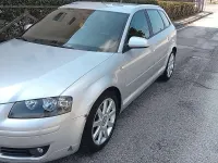 Usata Audi A3 Attraction 170 CV (125 kW) 2007 Grigio Utilitaria