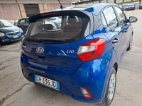 Usata Hyundai i10 Advanced 66 CV (48 kW) 2021 Blu Utilitaria