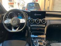 Brugt Mercedes C300 204 HK (150 kW) 2019 Hvid Sedan