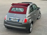Usata Fiat 500C Lounge 69 CV (50 kW) 2011 Grigio Cabrio