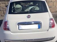 Usata Fiat 500 Lounge 69 CV (50 kW) 2011 Bianco Utilitaria