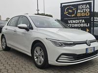 Usata VW Golf VIII Life 110 CV (80 kW) 2022 Bianco Berlina