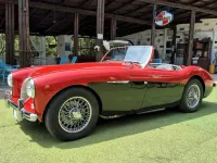 Usata Austin Healey 100 90 CV (66 kW) 1954 Rosso Cabrio