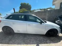 Usata Audi A3 150 CV (110 kW) 2017 Bianco Berlina