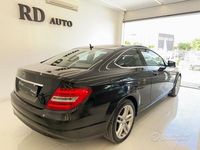 Usata Mercedes C220 Avantgarde 170 CV (125 kW) 2011 Nero Coupé