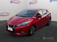Usata Nissan Micra Tekna 90 CV (66 kW) 2019 Rosso Utilitaria