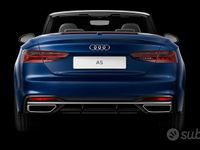 Usata Audi A5 Cabriolet Advanced Plus 190 CV (139 kW) 2023 Blu/azzurro Cabrio