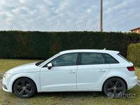 Usata Audi A3 Ambition 105 CV (77 kW) 2014 Bianco Berlina