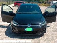 Usata VW Golf VII R-line 125 CV (91 kW) 2017 Nero Berlina