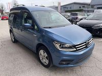 Usata VW Caddy 125 CV (91 kW) 2017 Blu/azzurro Monovolume