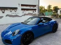 Usata Porsche 992 394 CV (289 kW) 2025 Blu Cabrio
