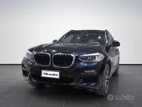 Usata BMW X3 M Sport 190 CV (139 kW) 2019 Blu SUV