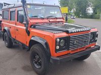 Usata Land Rover Defender S 122 CV (89 kW) 2003 Arancione Station wagon