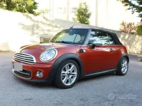 Usata Mini Cooper D Cabriolet 112 CV (82 kW) 2010 Rosso Cabrio