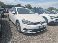 Usata VW Golf VII 116 CV (85 kW) 2018 Bianco Berlina