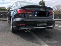 Usata Audi S3 Ambiente 310 CV (228 kW) 2017 Nero Berlina