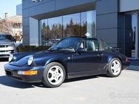 Usata Porsche 911 Carrera 4 Cabriolet 250 CV (183 kW) 1993 Blu Cabrio